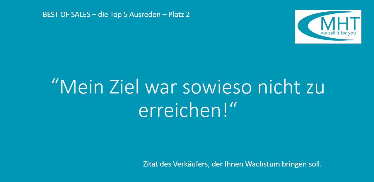 Die Einschätzung war falsch...