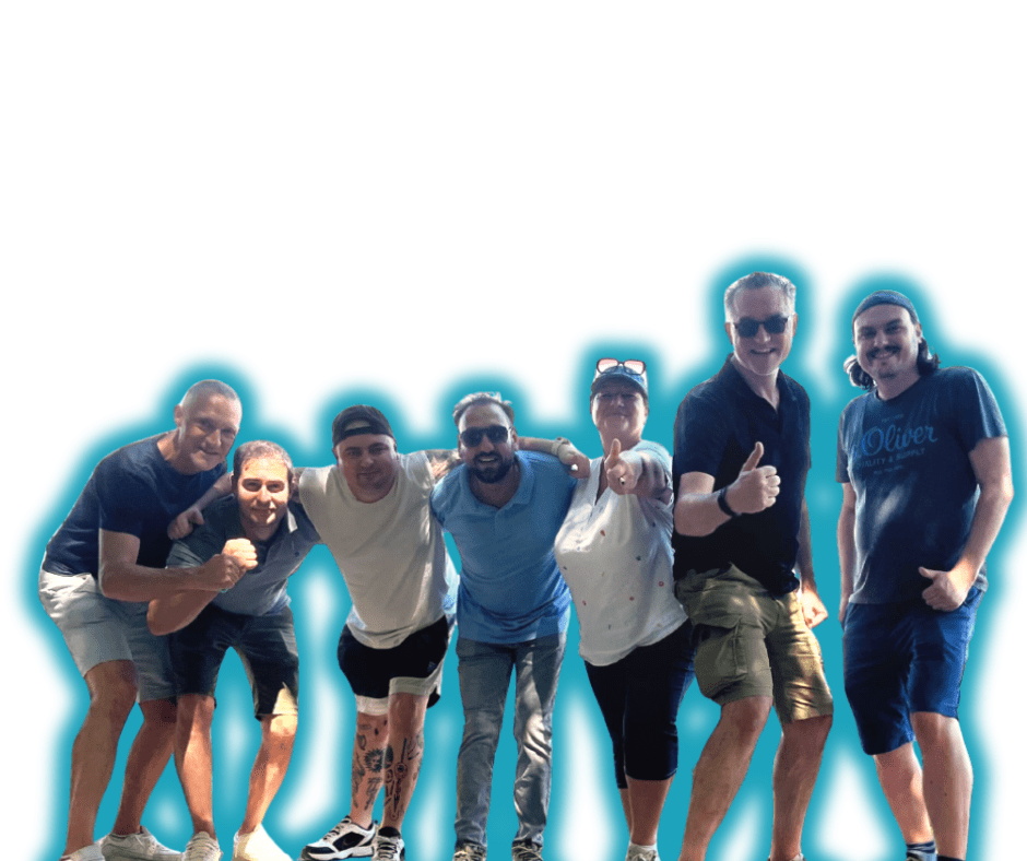Teambild Schatten türkis MHT Team